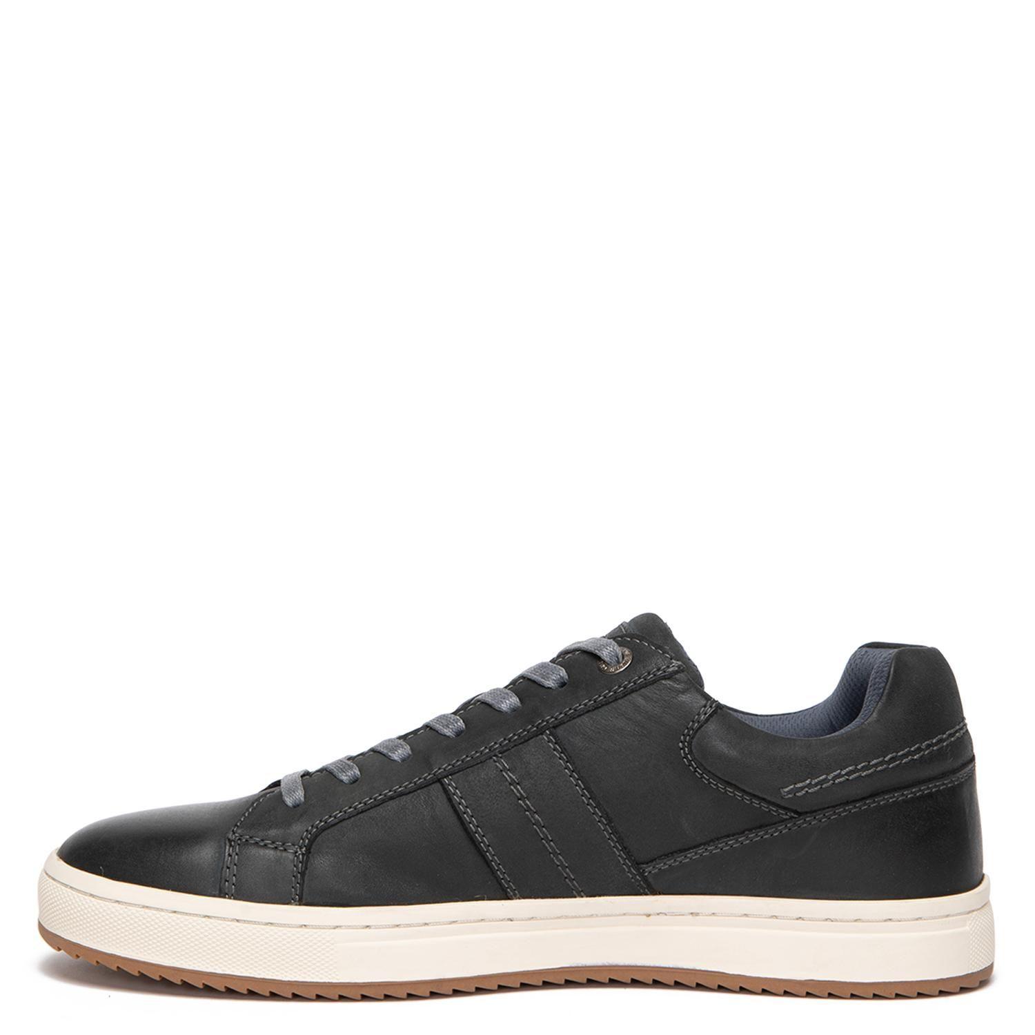 Zapatilla de cuero hombre Guante azul Kiama-2