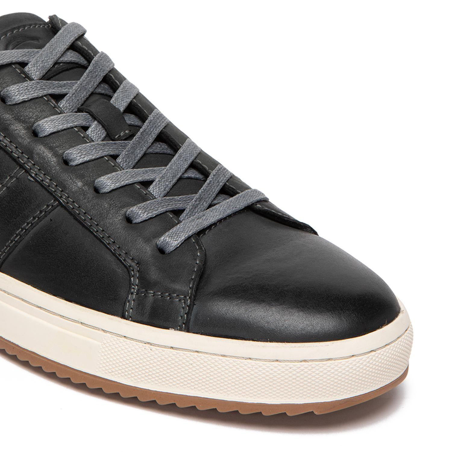 Zapatilla de cuero hombre Guante azul Kiama-6