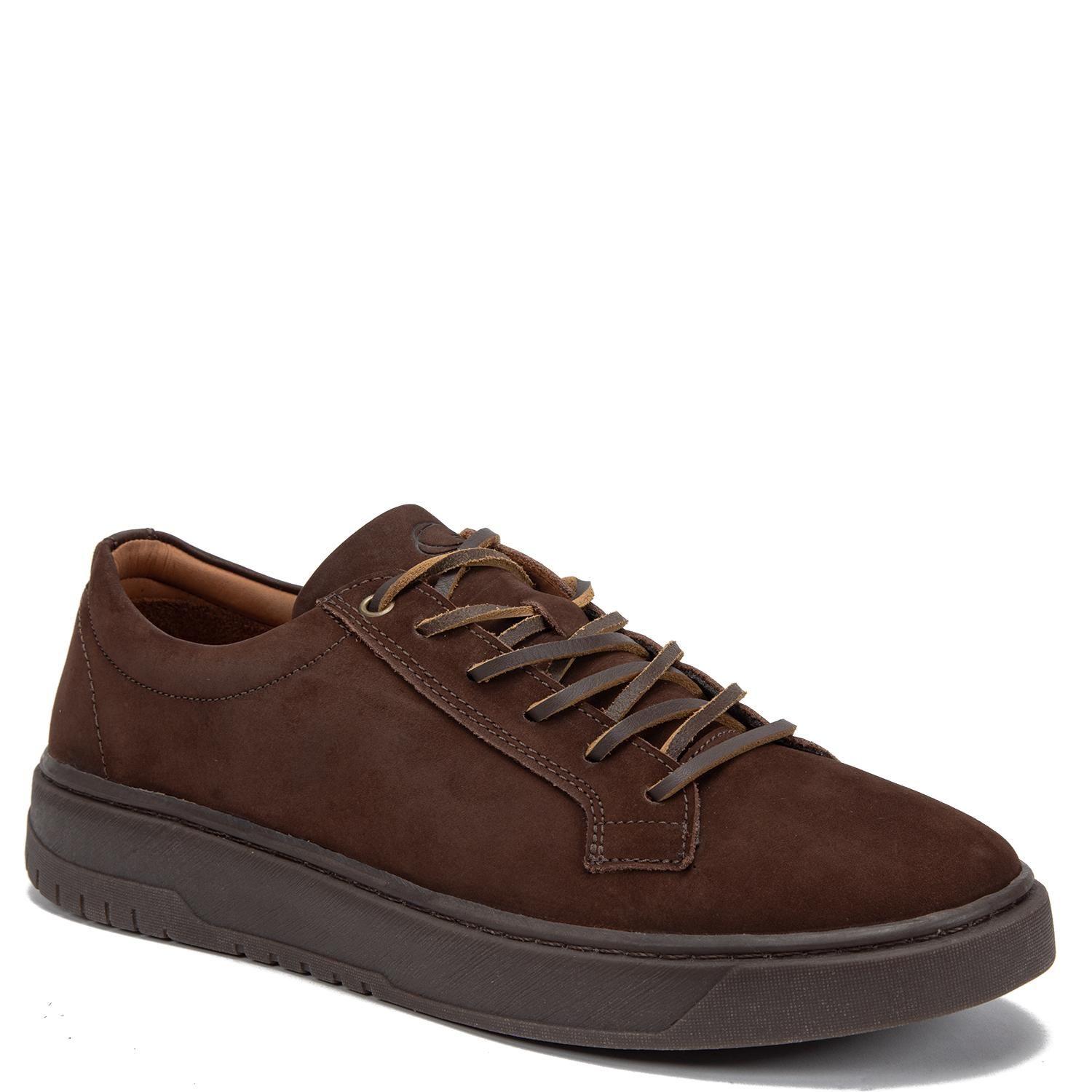 Zapatilla de cuero hombre Guante chocolate Hong Kong-1