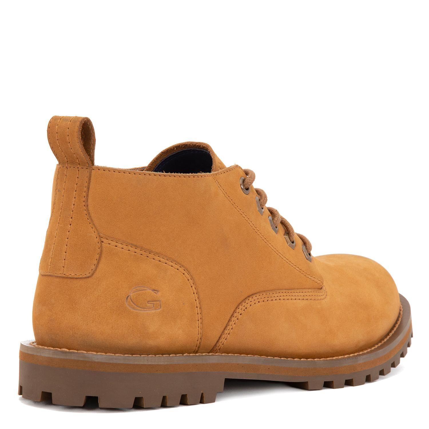 Botin de cuero hombre Guante tostado Mons-3