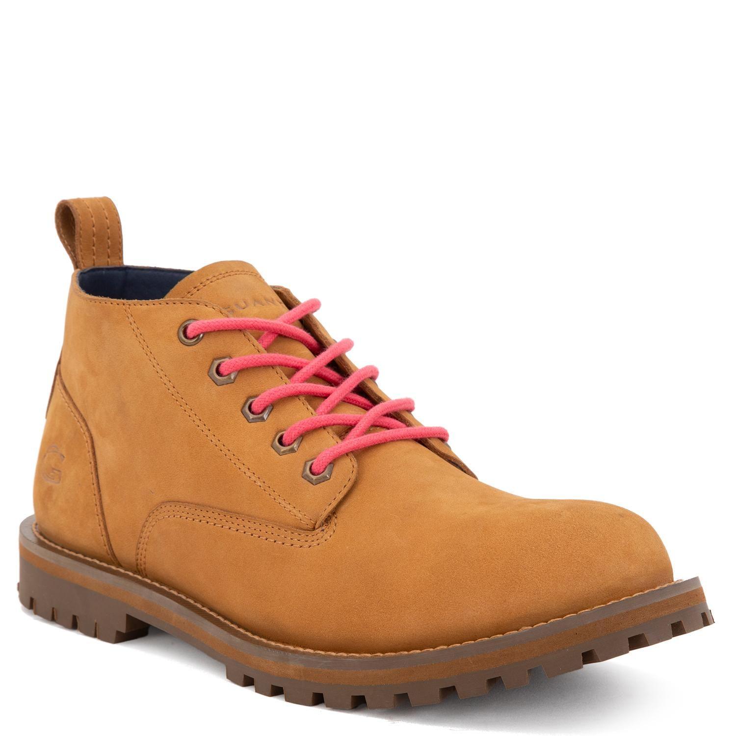 Botin de cuero hombre Guante tostado Mons-4