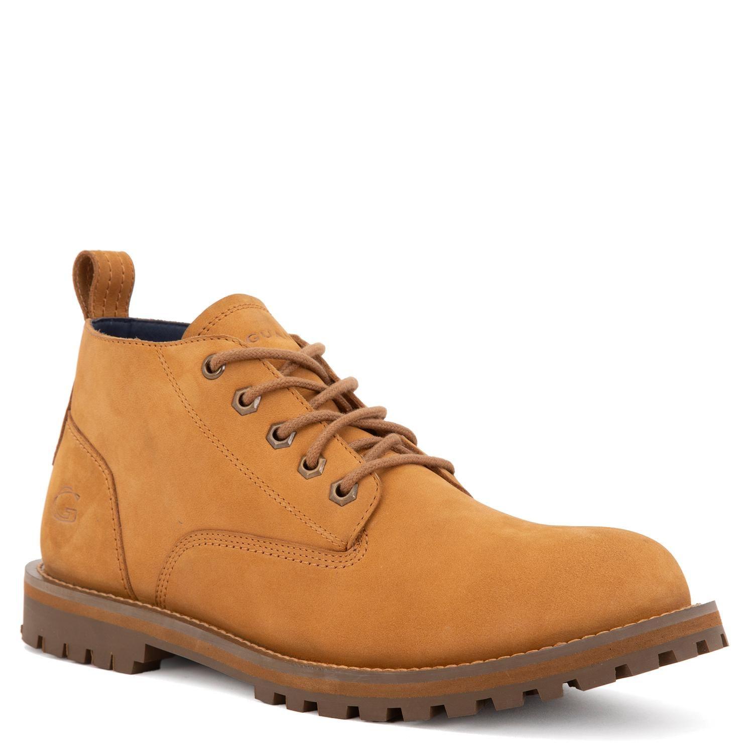 Botin de cuero hombre Guante tostado Mons-5