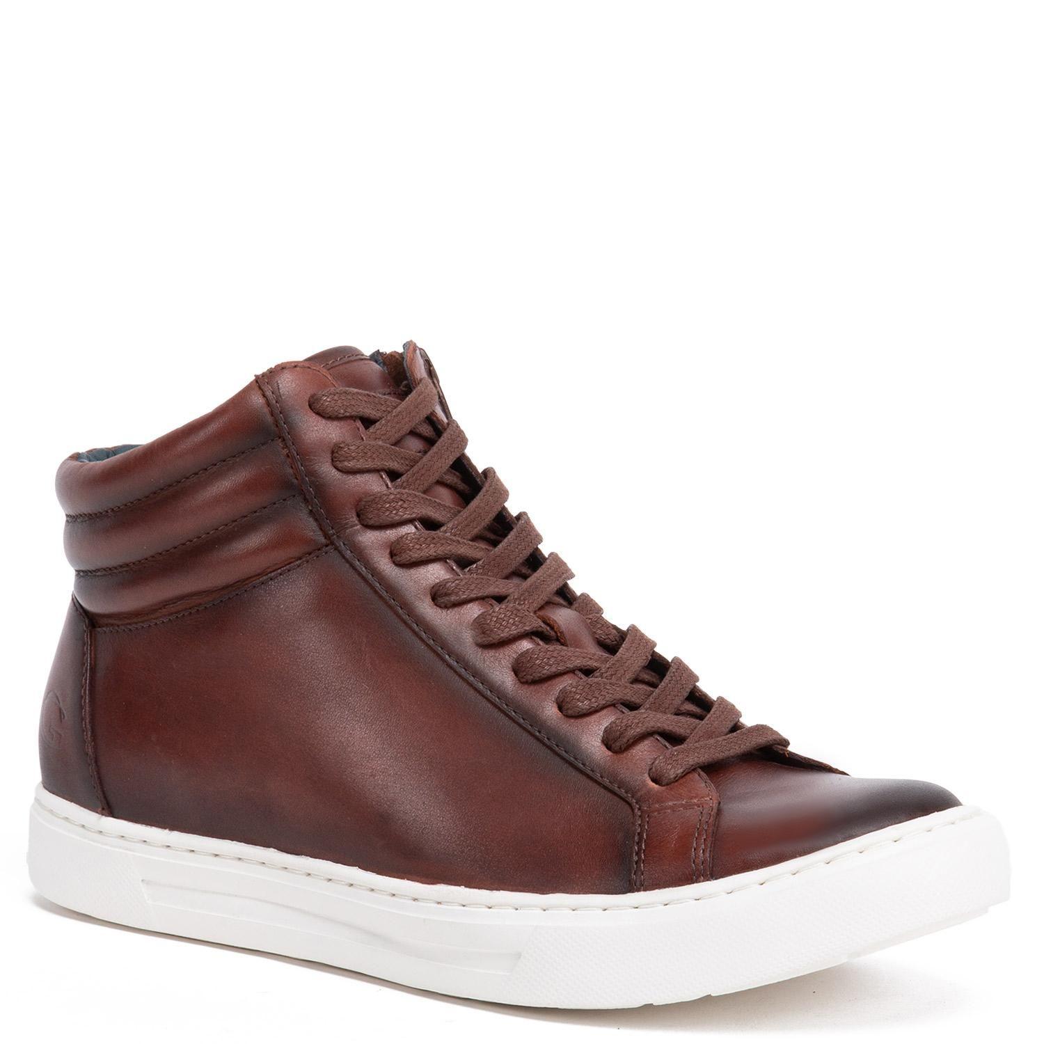 Zapatilla Caña Alta de cuero hombre Guante maldo Tokio-2