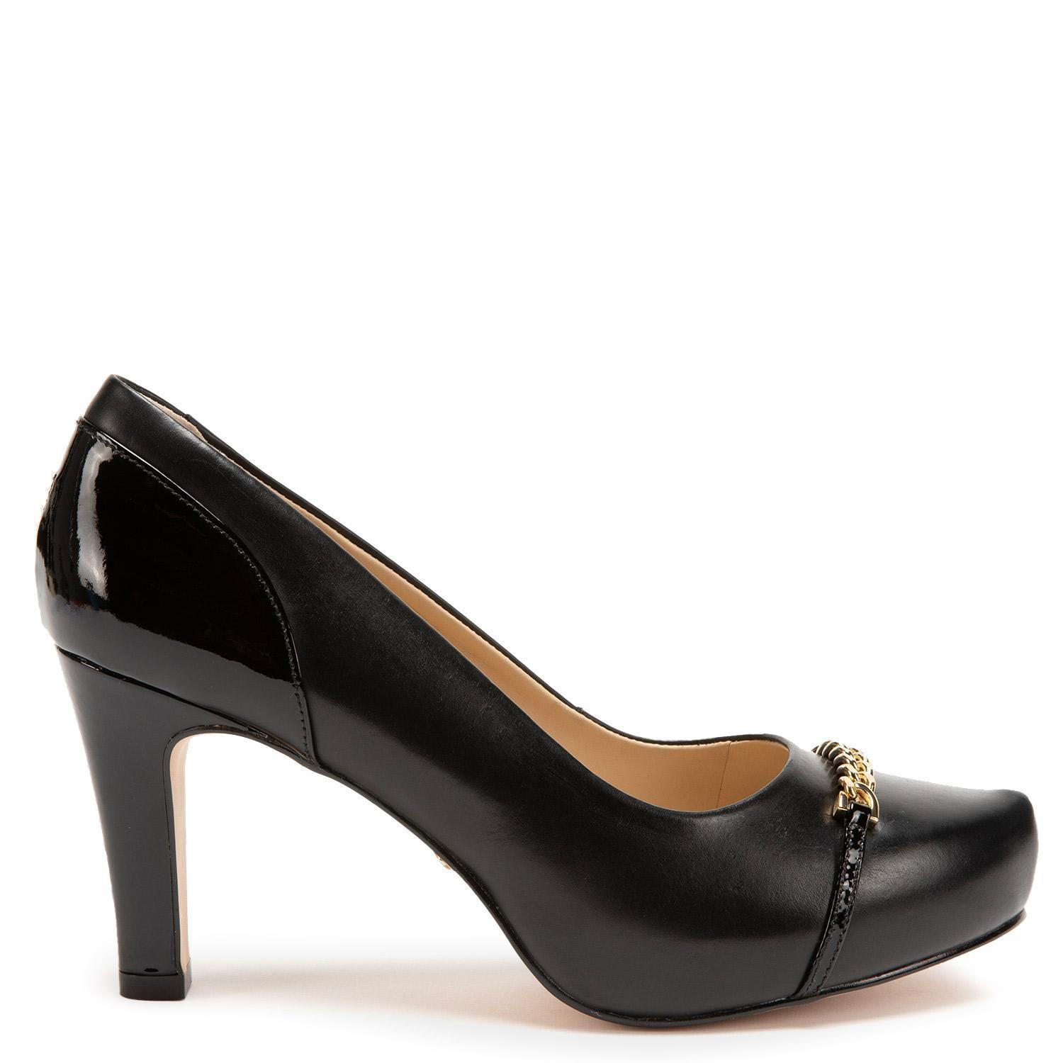 Zapato de cuero mujer Gacel negro Katerina-0