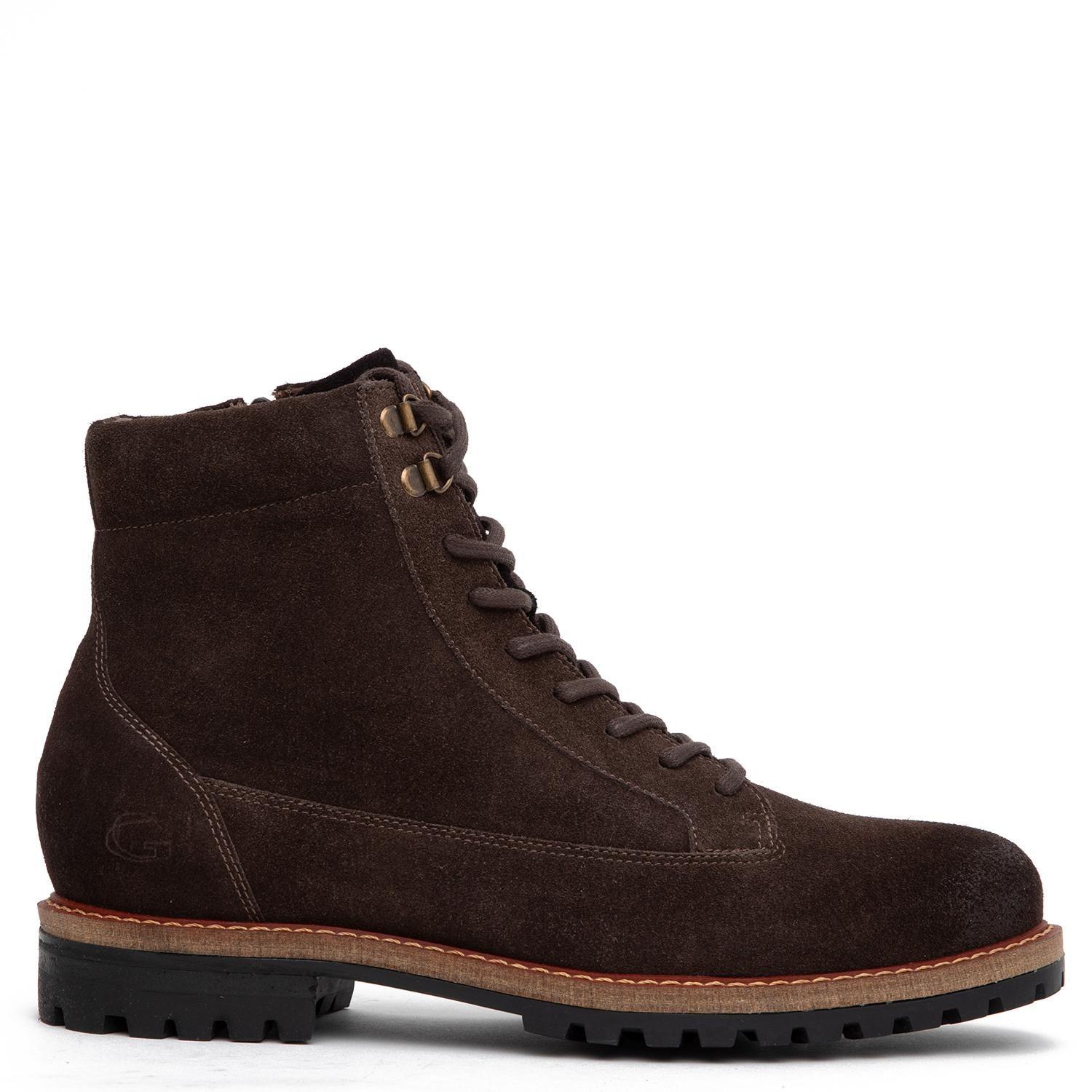 Botin de cuero hombre Guante chocolate Estocolmo 0036321-0