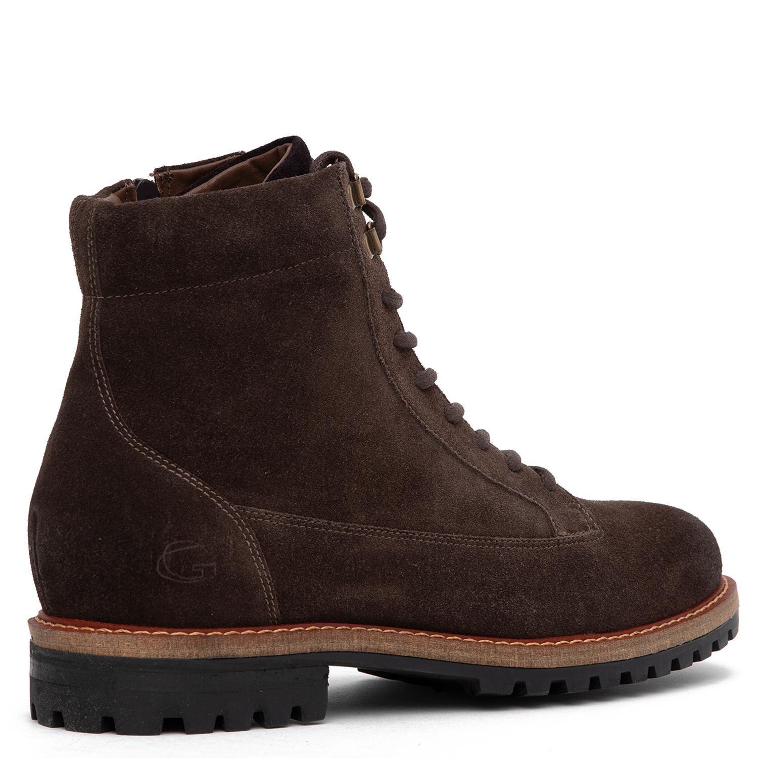 Botin de cuero hombre Guante chocolate Estocolmo 0036321-4