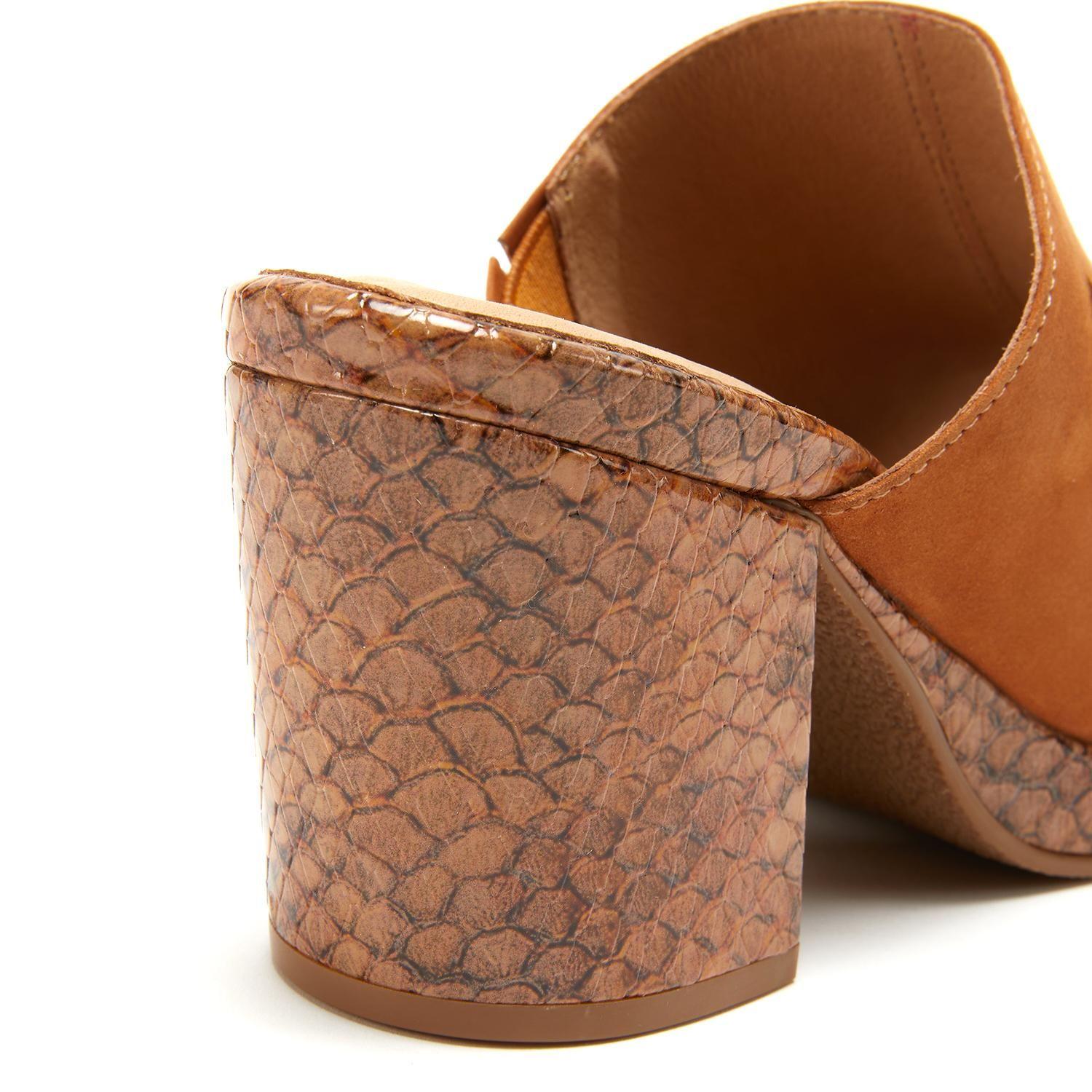 Sandalia de cuero mujer Gacel camel Nikki-3