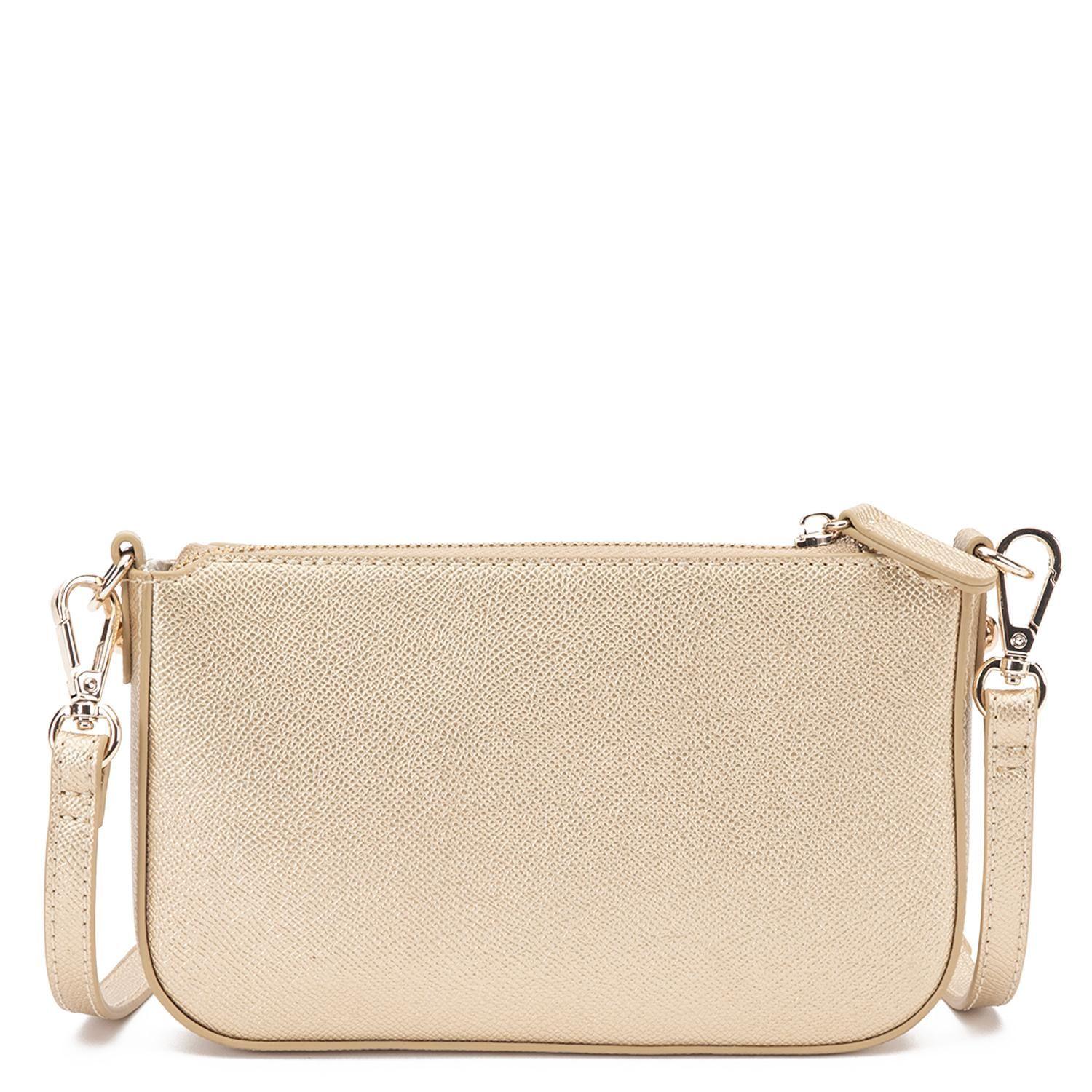 Cartera mujer Gacel dorado bandolera pequeña-3