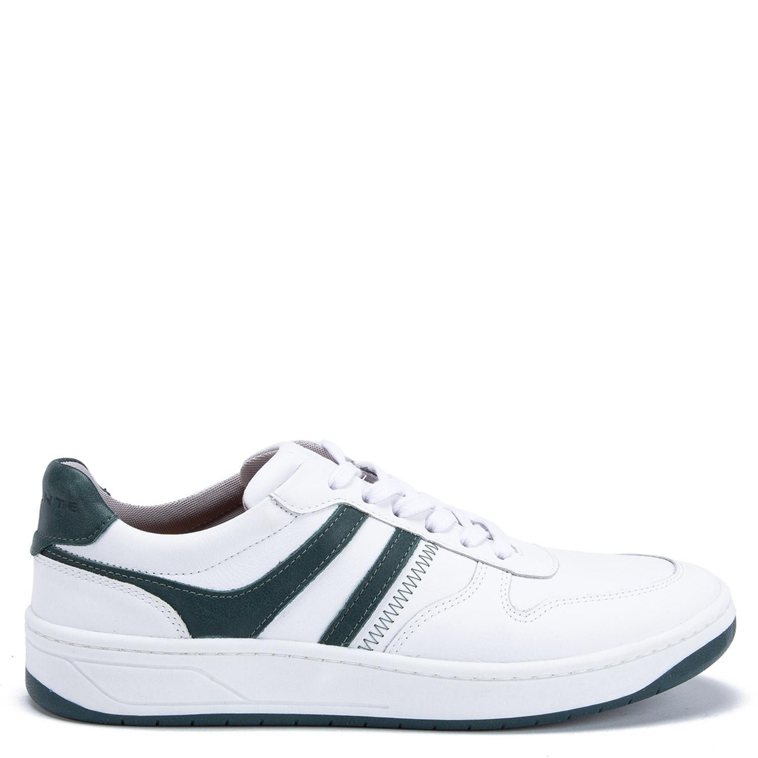 Zapatilla de cuero hombre Guante blanco Tesla-0