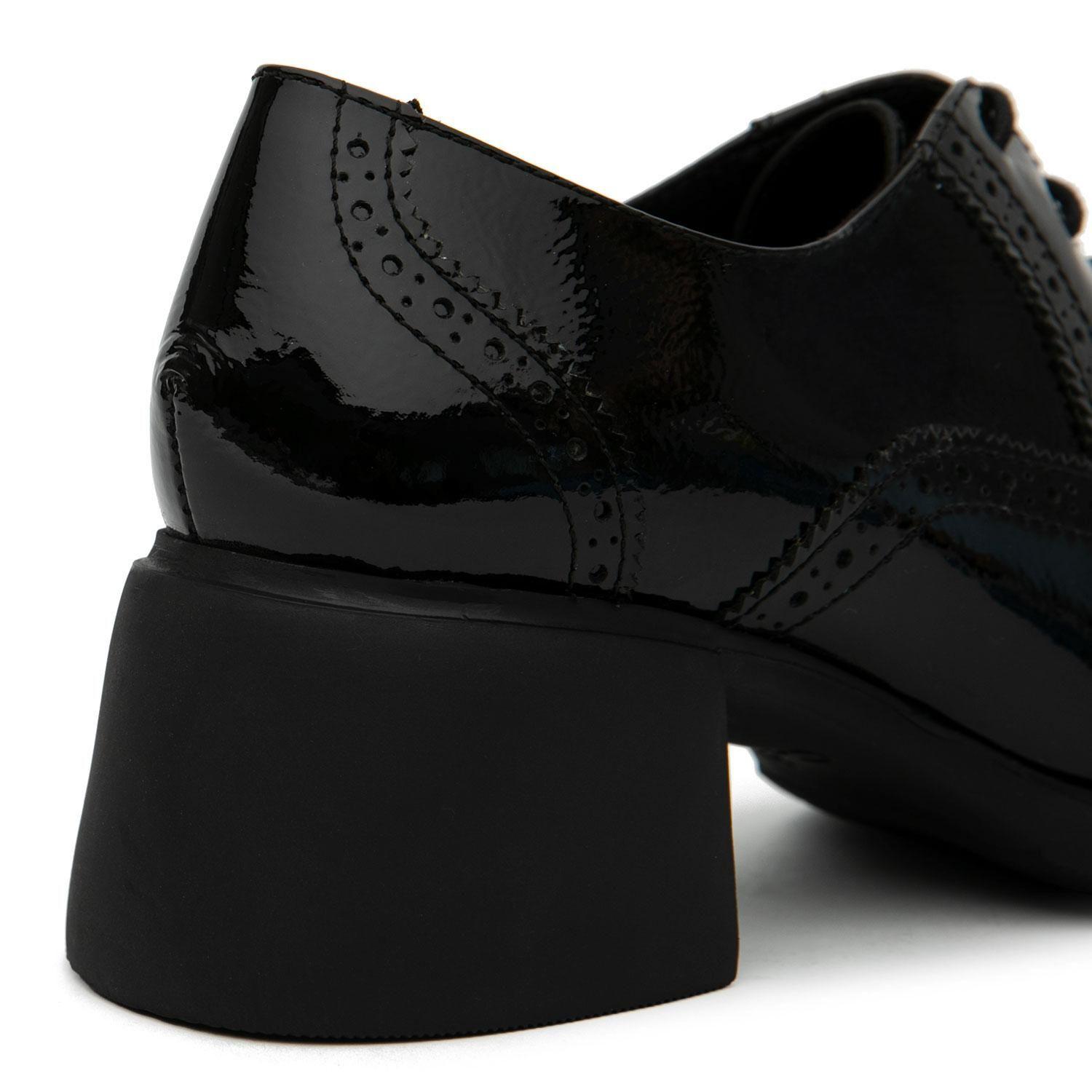 Zapato de cuero mujer Gacel negro Wondy 0661054-3