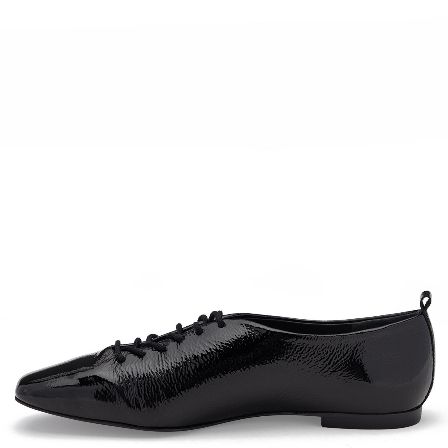 Zapato de cuero mujer Gacel negro Londi 0661285-2