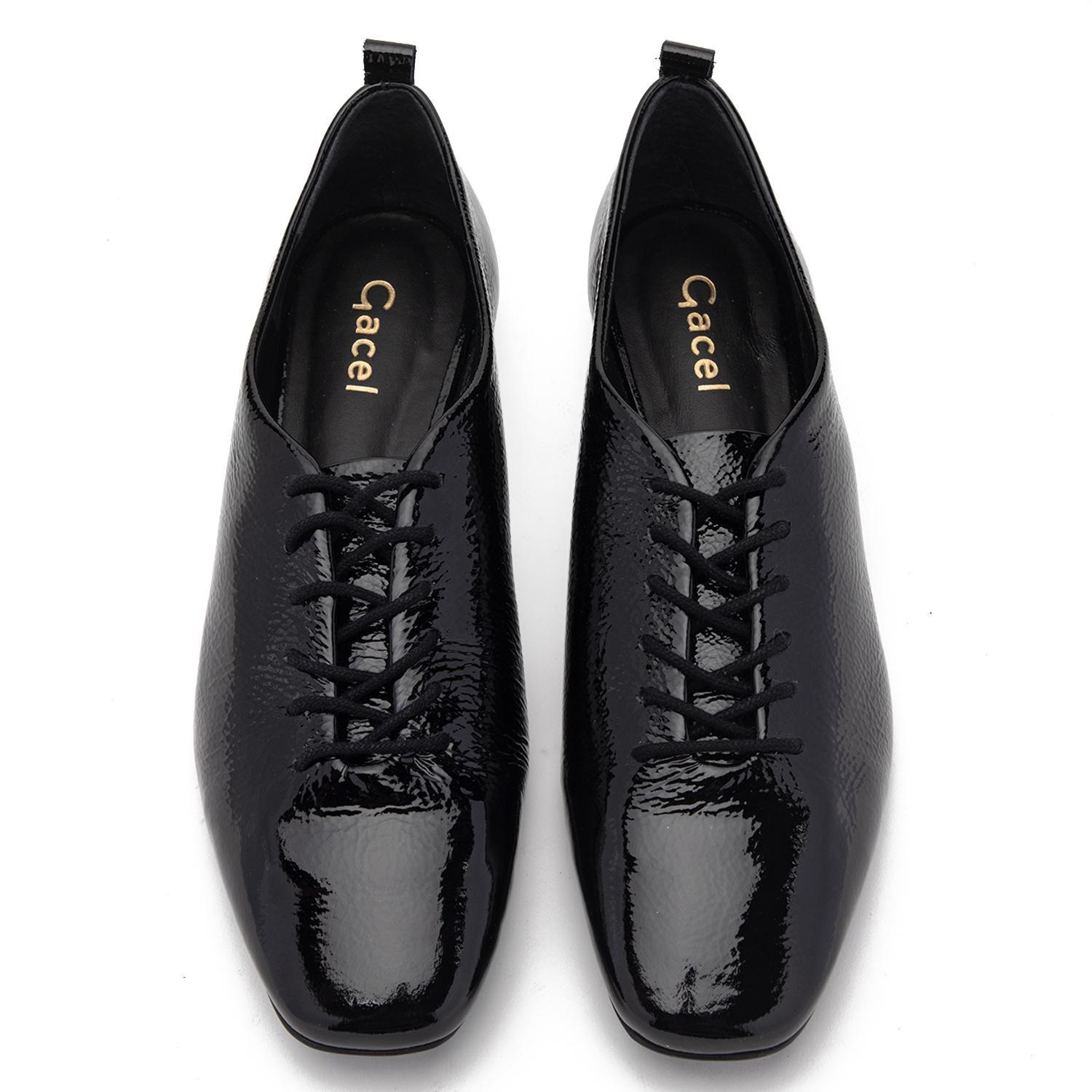 Zapato de cuero mujer Gacel negro Londi 0661285-3