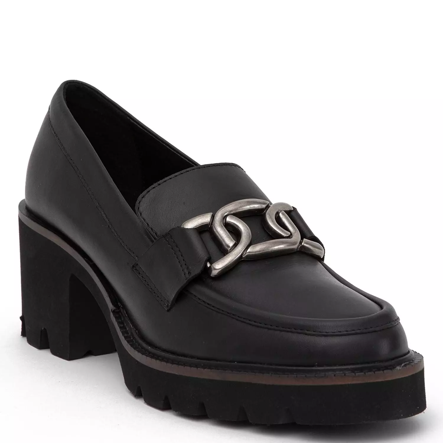 Zapato de cuero mujer Gacel negro Ranya 0660983-2