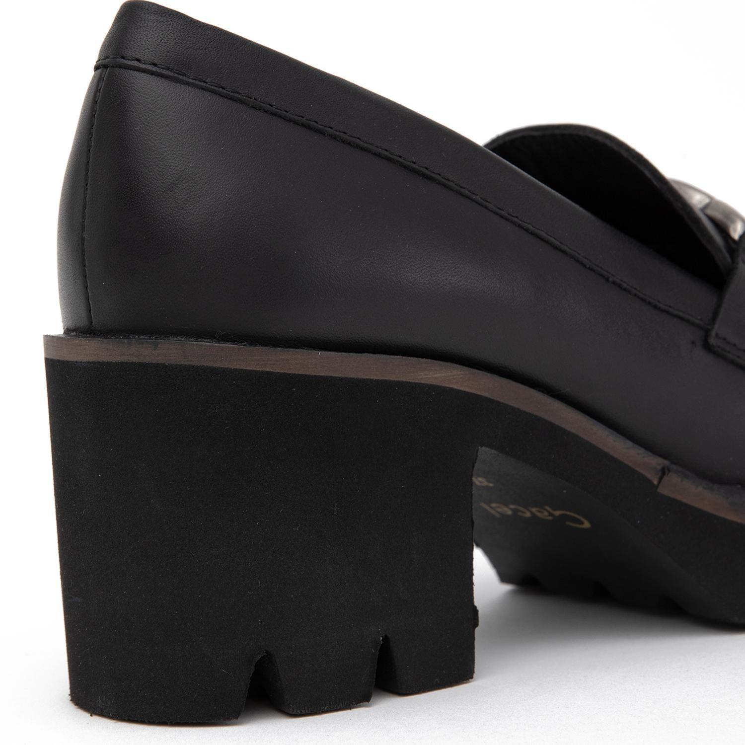 Zapato de cuero mujer Gacel negro Ranya 0660983-3