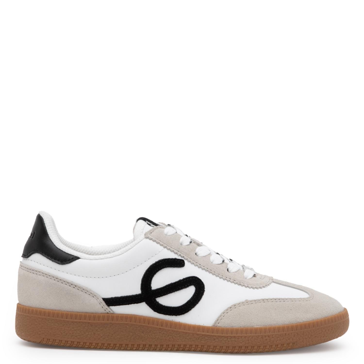 Zapatilla de cuero mujer Gacel blanco Muna-0