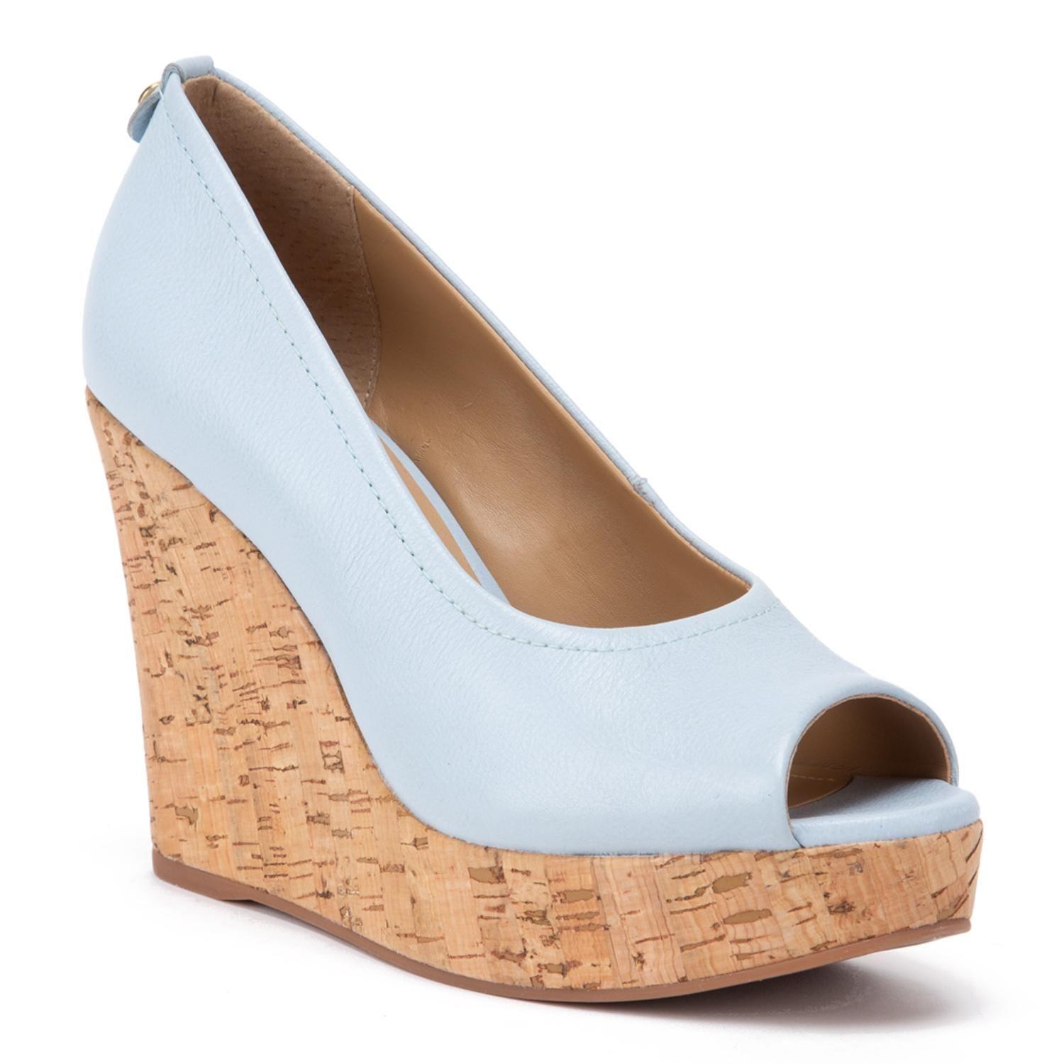 Zapato de cuero mujer Gacel celeste Pippa-2