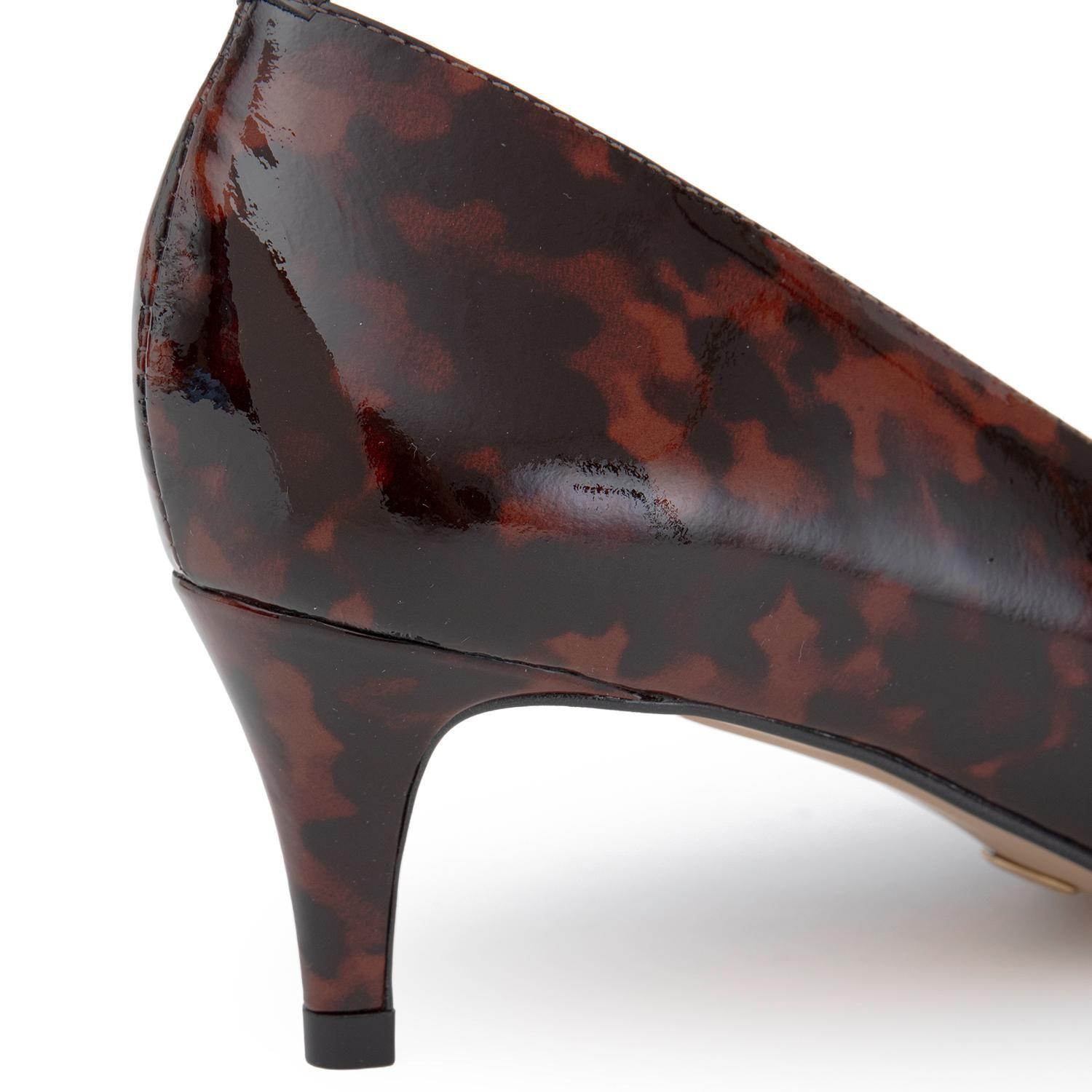Zapato de cuero mujer Gacel carey Dan-3