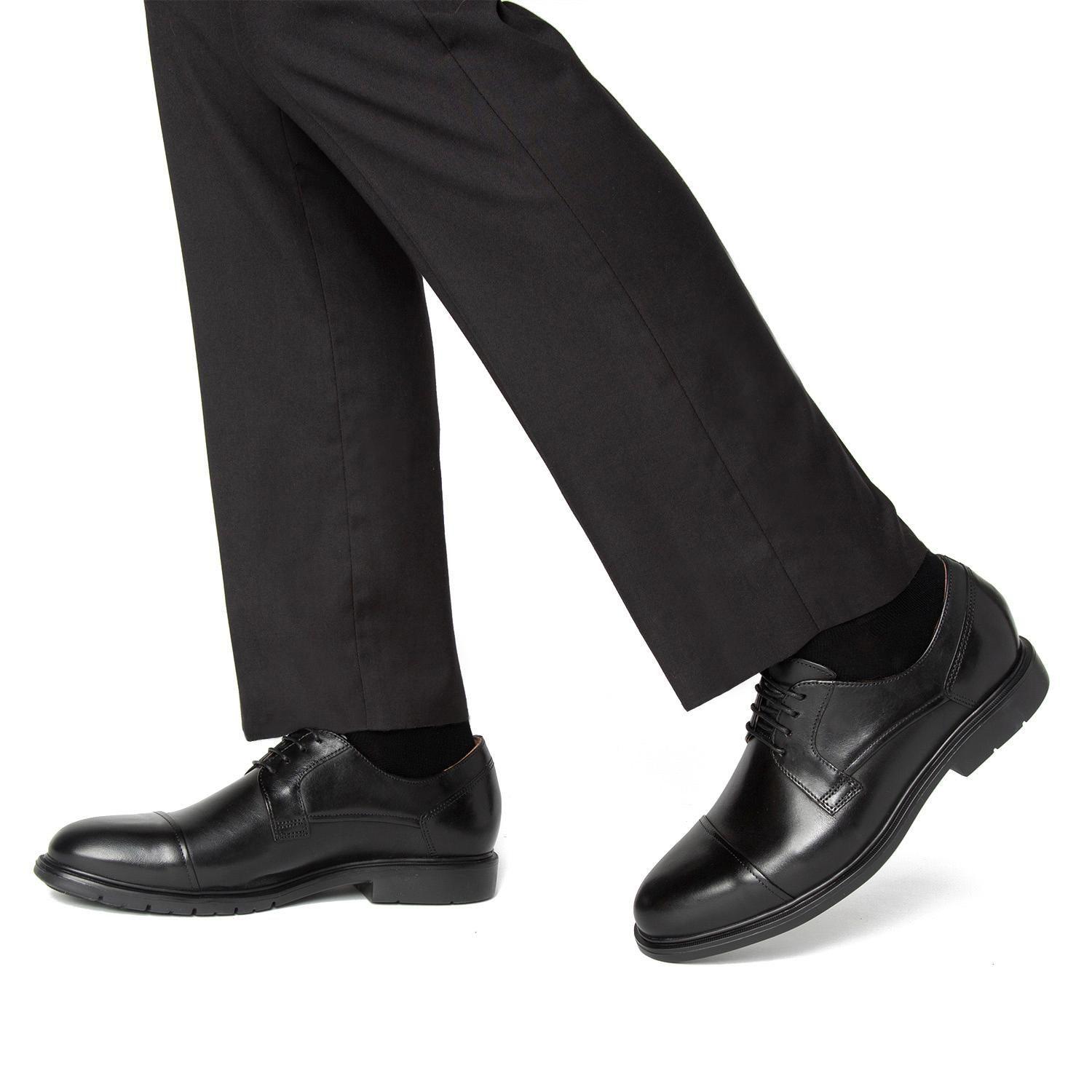Zapato de cuero hombre Guante negro Dyer-1