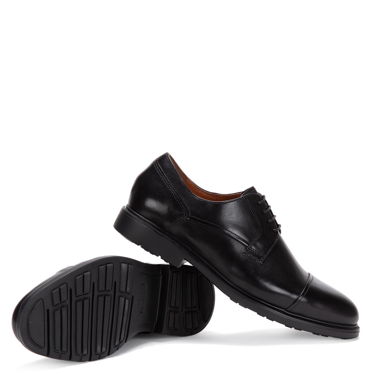 Zapato de cuero hombre Guante negro Dyer-3