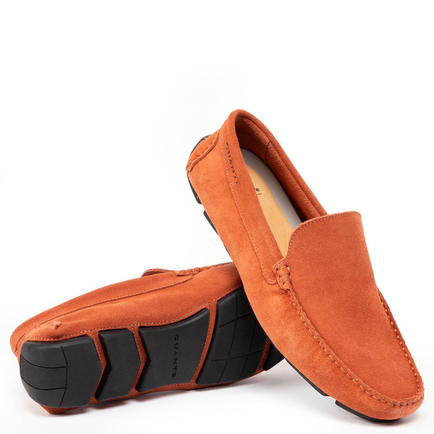 Mocasin de cuero hombre Guante Terracota Costa Rica 0035529-3