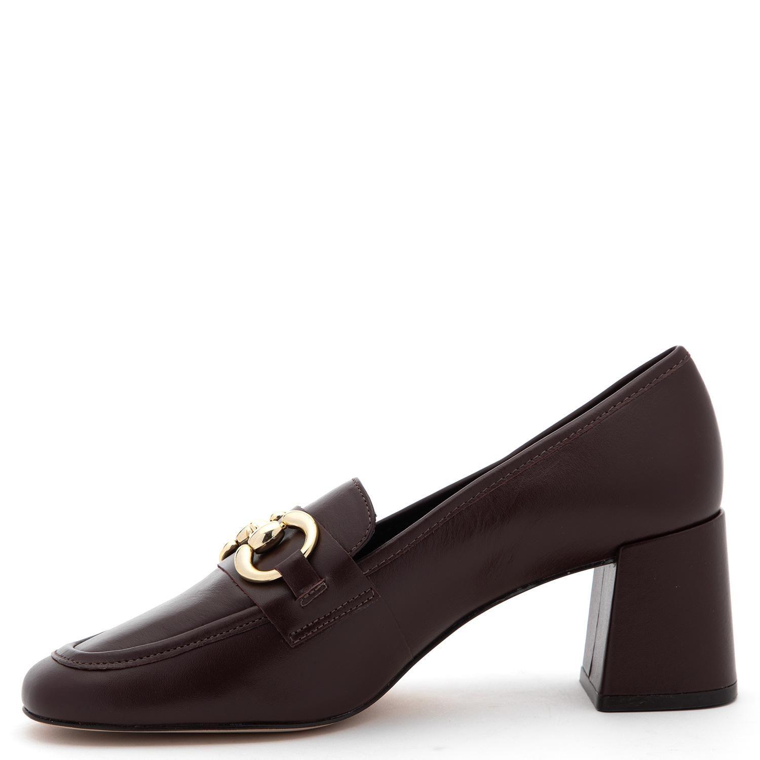 Zapato de cuero mujer Gacel chocolate Aubrey 0661124-2