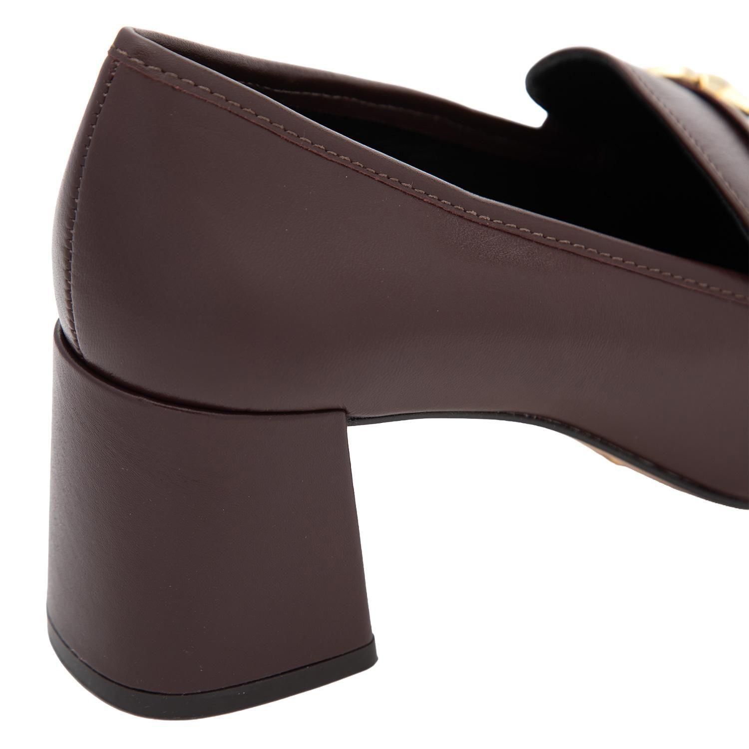 Zapato de cuero mujer Gacel chocolate Aubrey 0661124-6