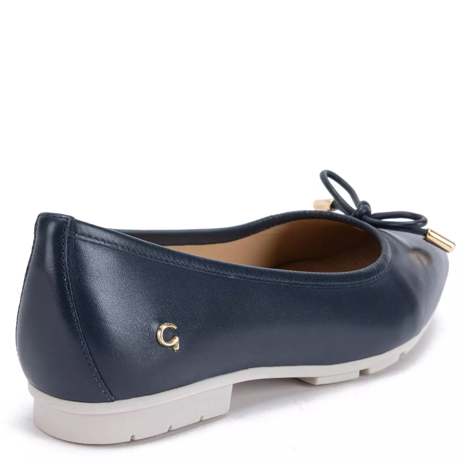 Zapato de cuero mujer Gacel marino Capri-4