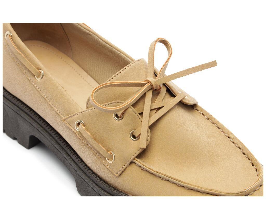 Mocasin mujer Anacapri Sade Beige-4