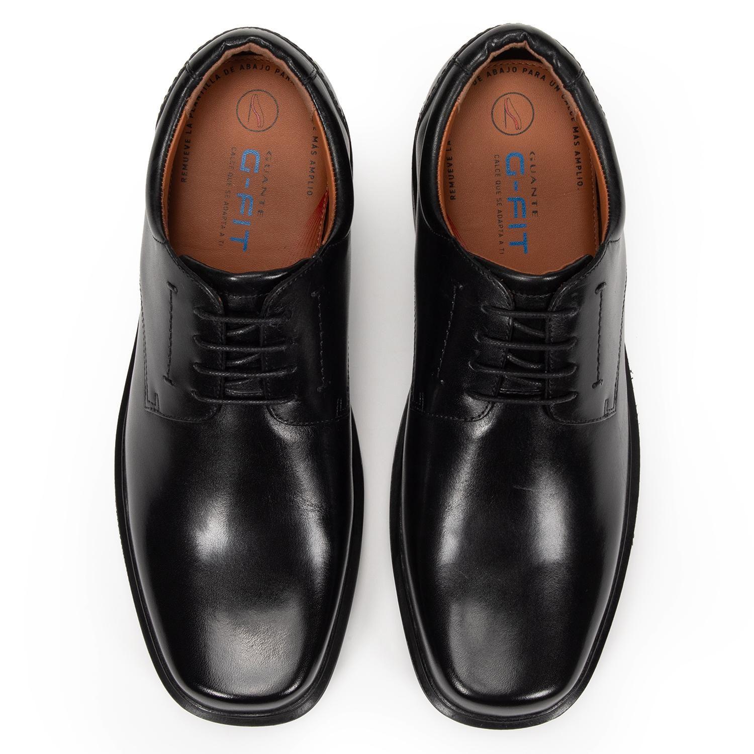 Zapato de cuero hombre Guante negro Cardiff-2