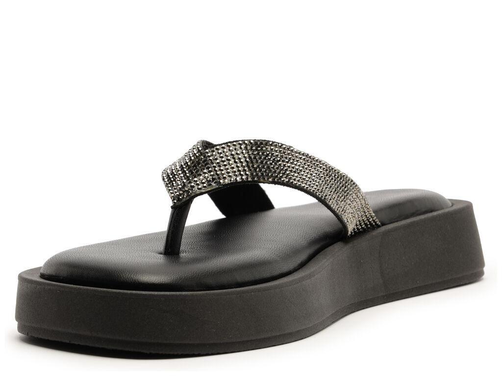 Sandalia mujer Anacapri negro Sol C3035300480001-3