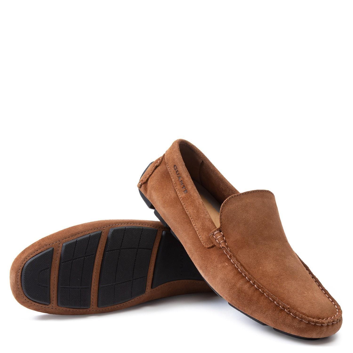 Mocasin de cuero hombre Guante whisky Costa Rica-3