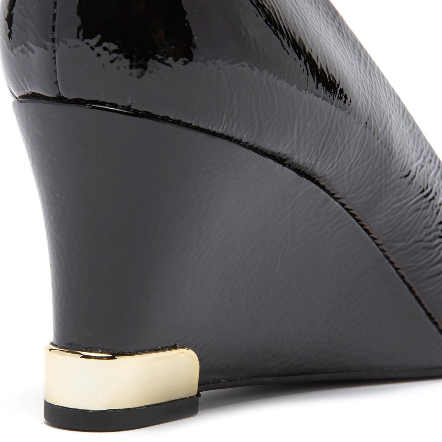 Zapato de cuero mujer Gacel negro Clarice-3