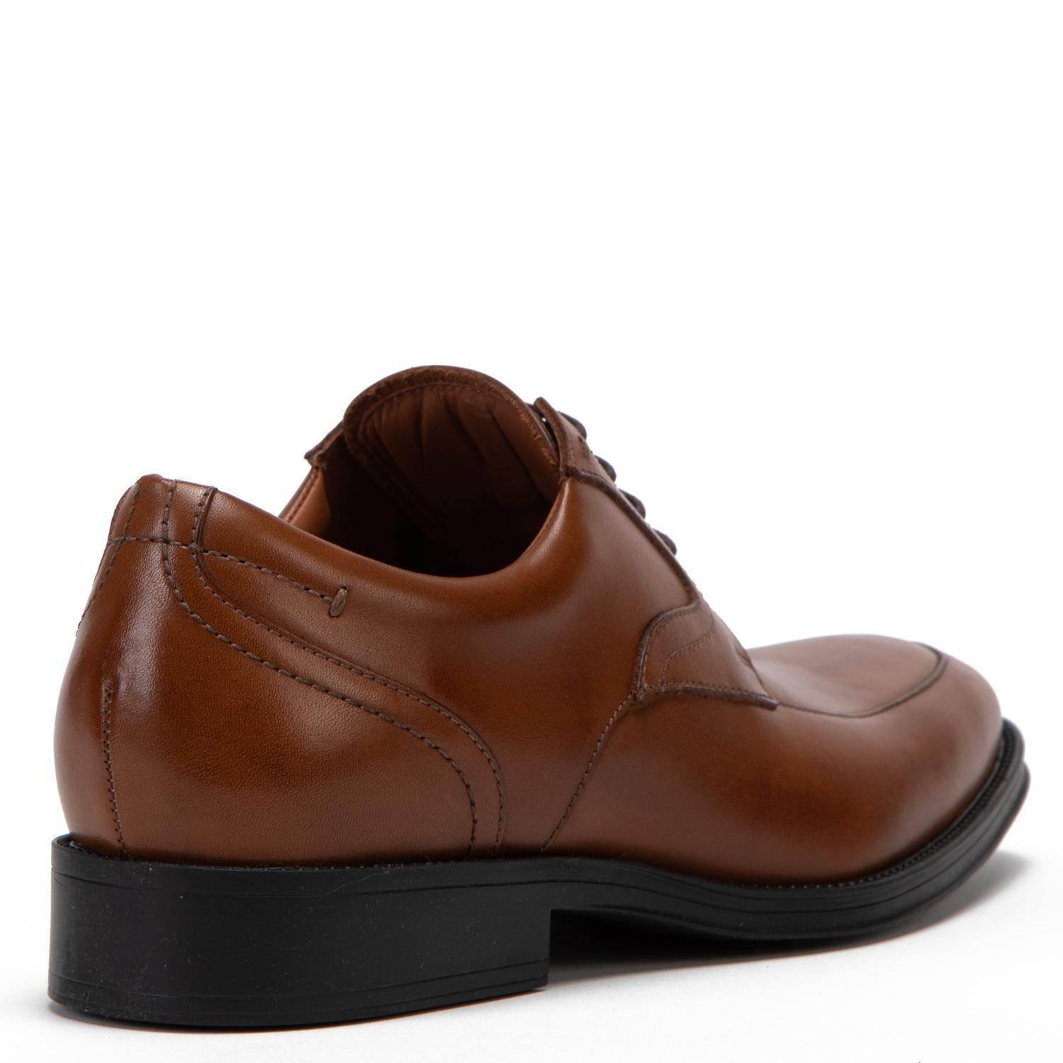 Zapato de cuero hombre Guante dark camel Preston-4
