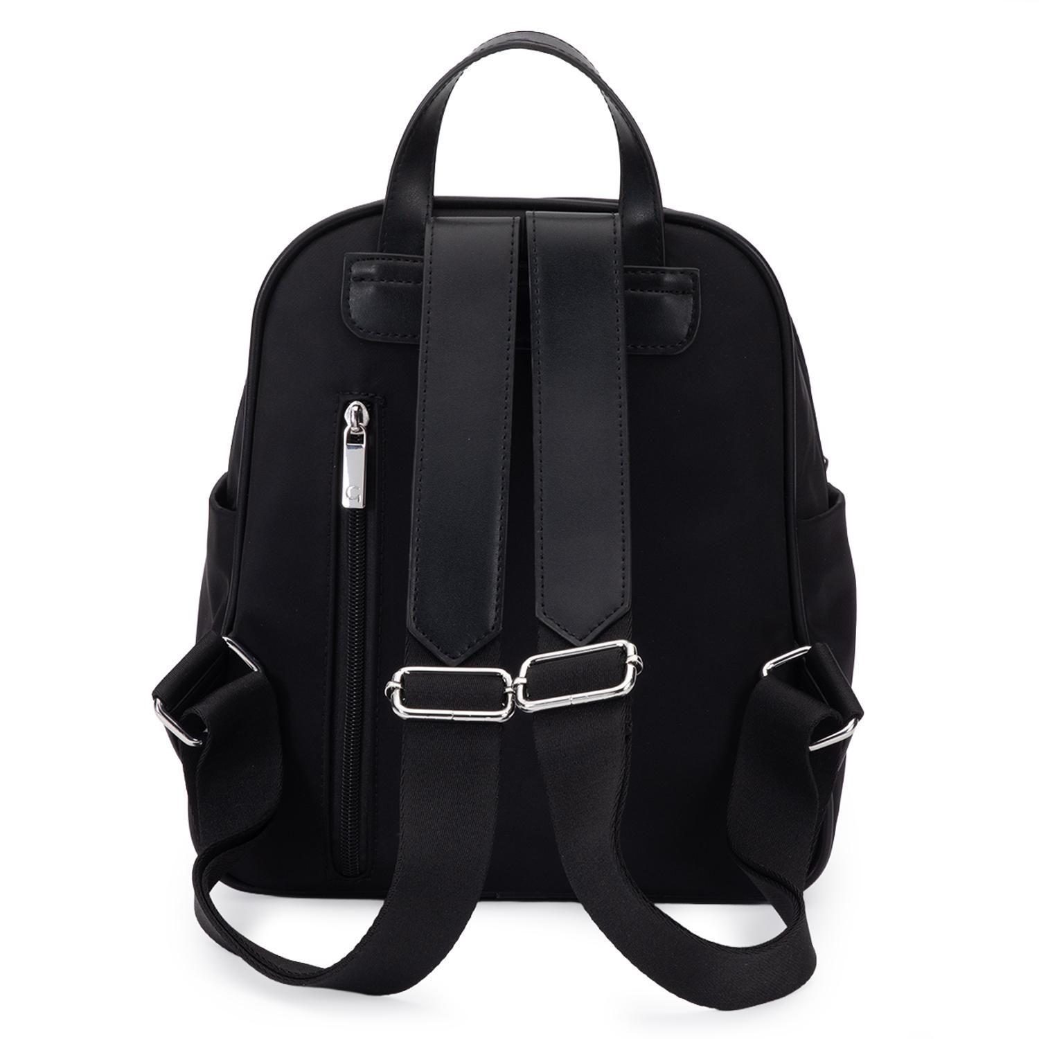 Mochila mujer Gacel negro pequeña-3
