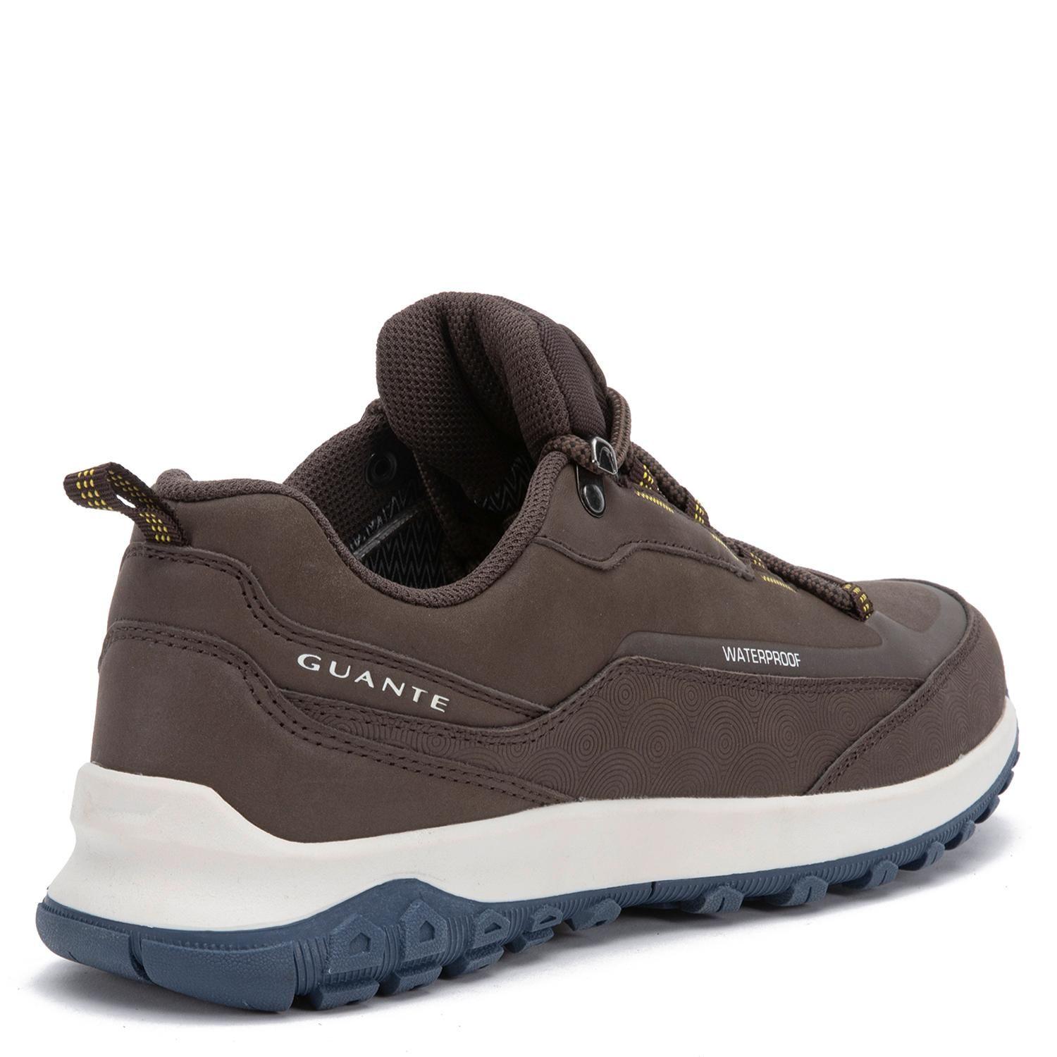 Zapatilla Outdoor de cuero hombre Guante chocolate LlayLlay 0036274-4