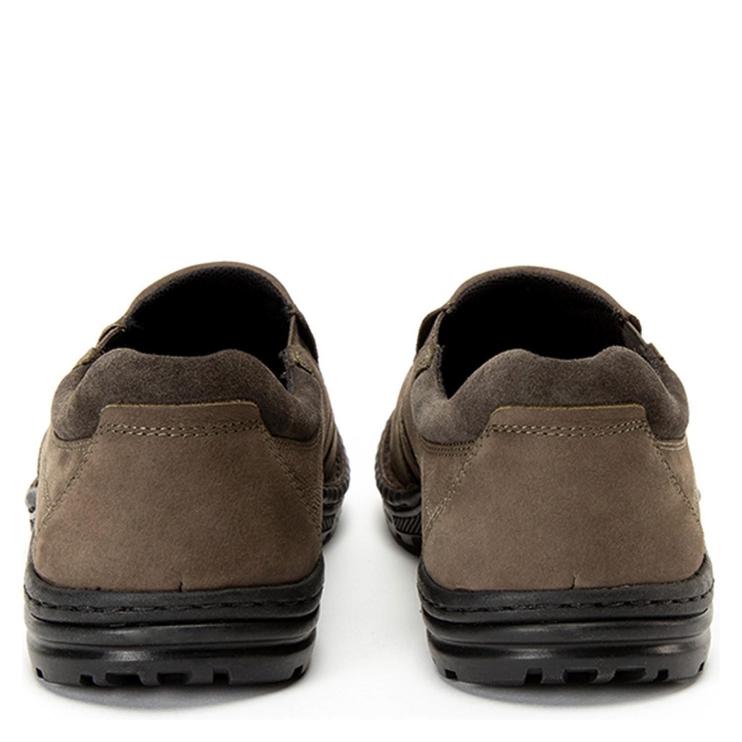Zapato de cuero hombre Guante gris Dortmund 0035014-5