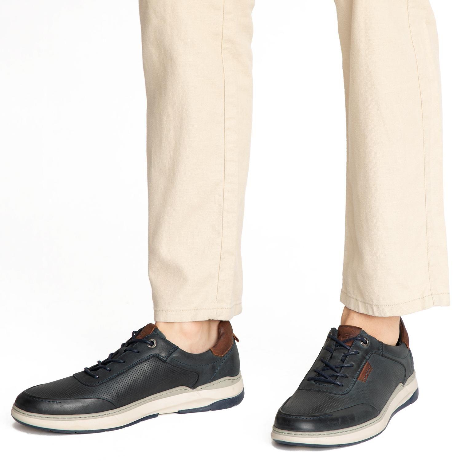 Zapato de cuero hombre Guante marino Leith-1