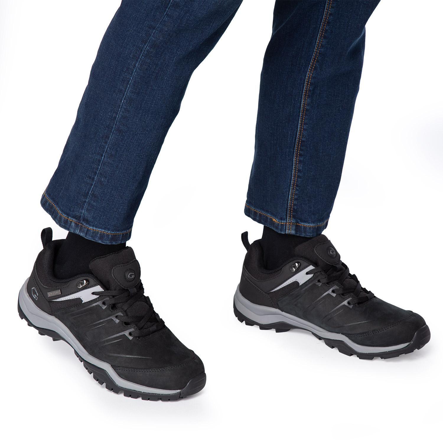 Zapatilla Outdoor de cuero hombre Guante negro Conguillio 0035524-1