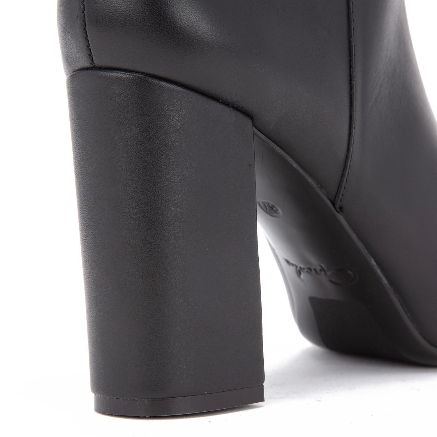 Bota de cuero mujer Gacel negro Ambra 0659839-2