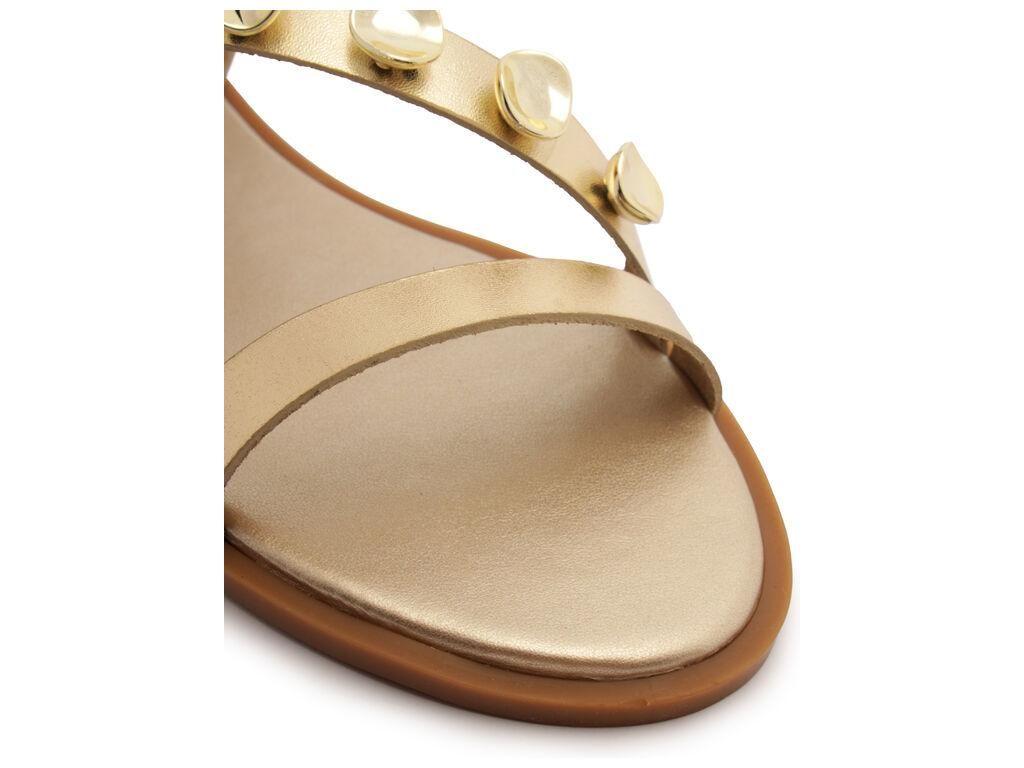Sandalia de cuero mujer Anacapri dorado New H C3034900500001-4