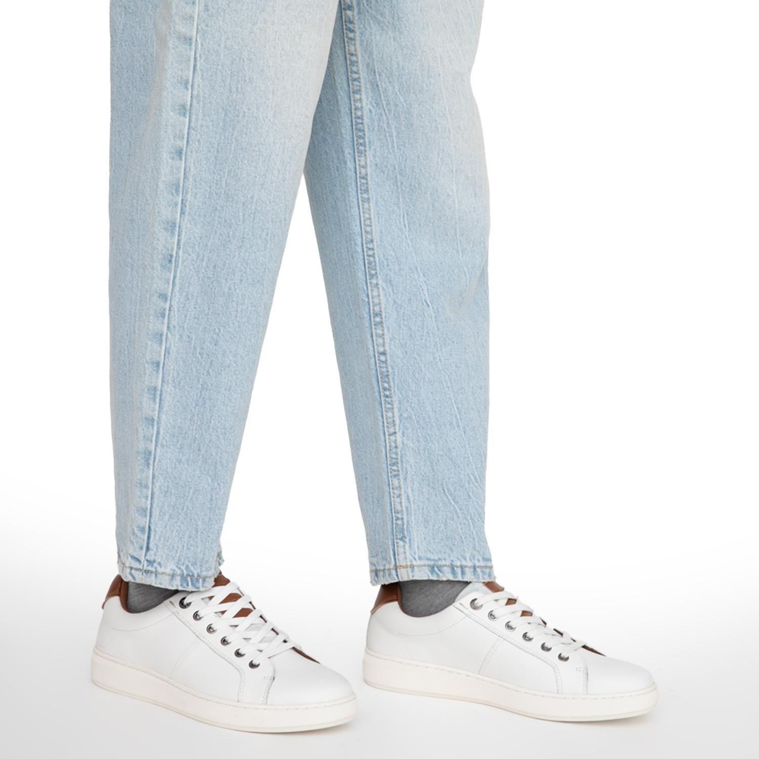 Zapatilla de cuero hombre Guante blanco Melbourne-1