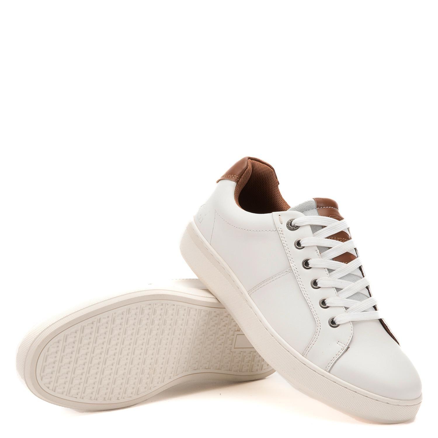 Zapatilla de cuero hombre Guante blanco Melbourne-2