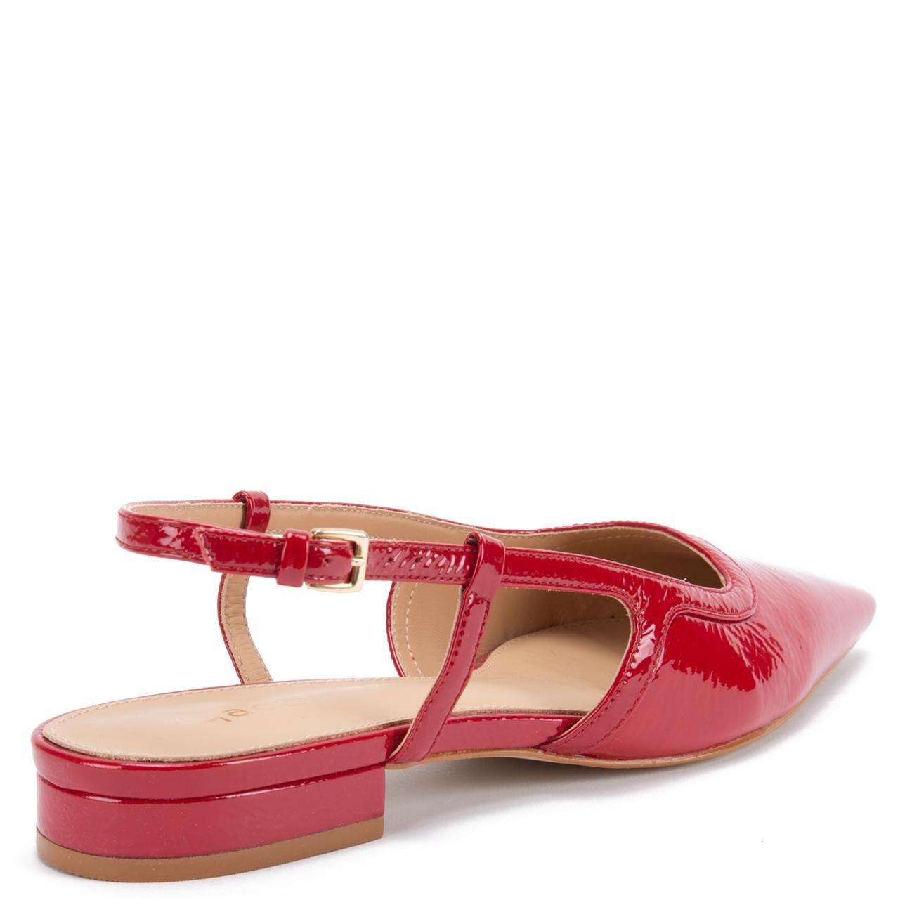 Zapato de cuero mujer Gacel rojo Joy 0660440-4