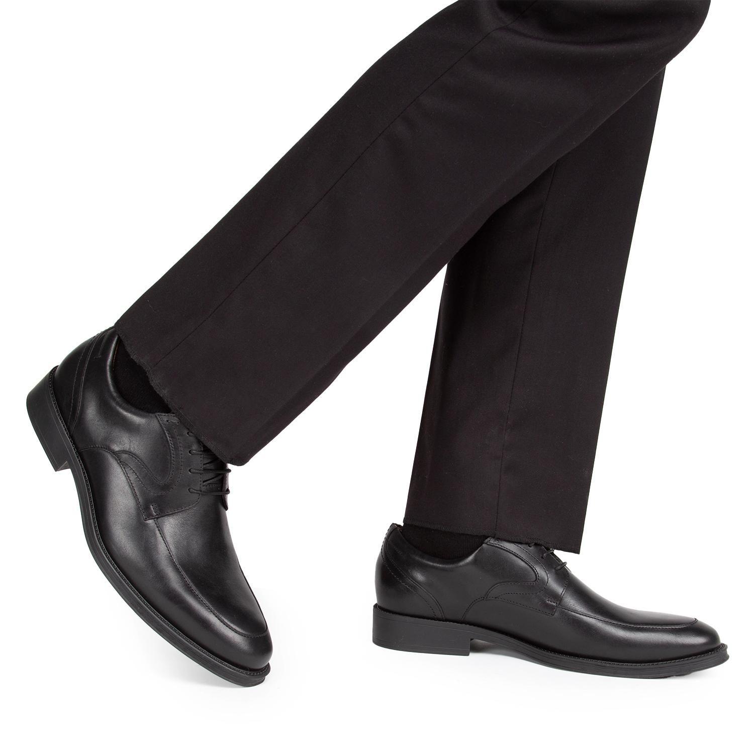 Zapato de cuero hombre Guante negro Preston-1