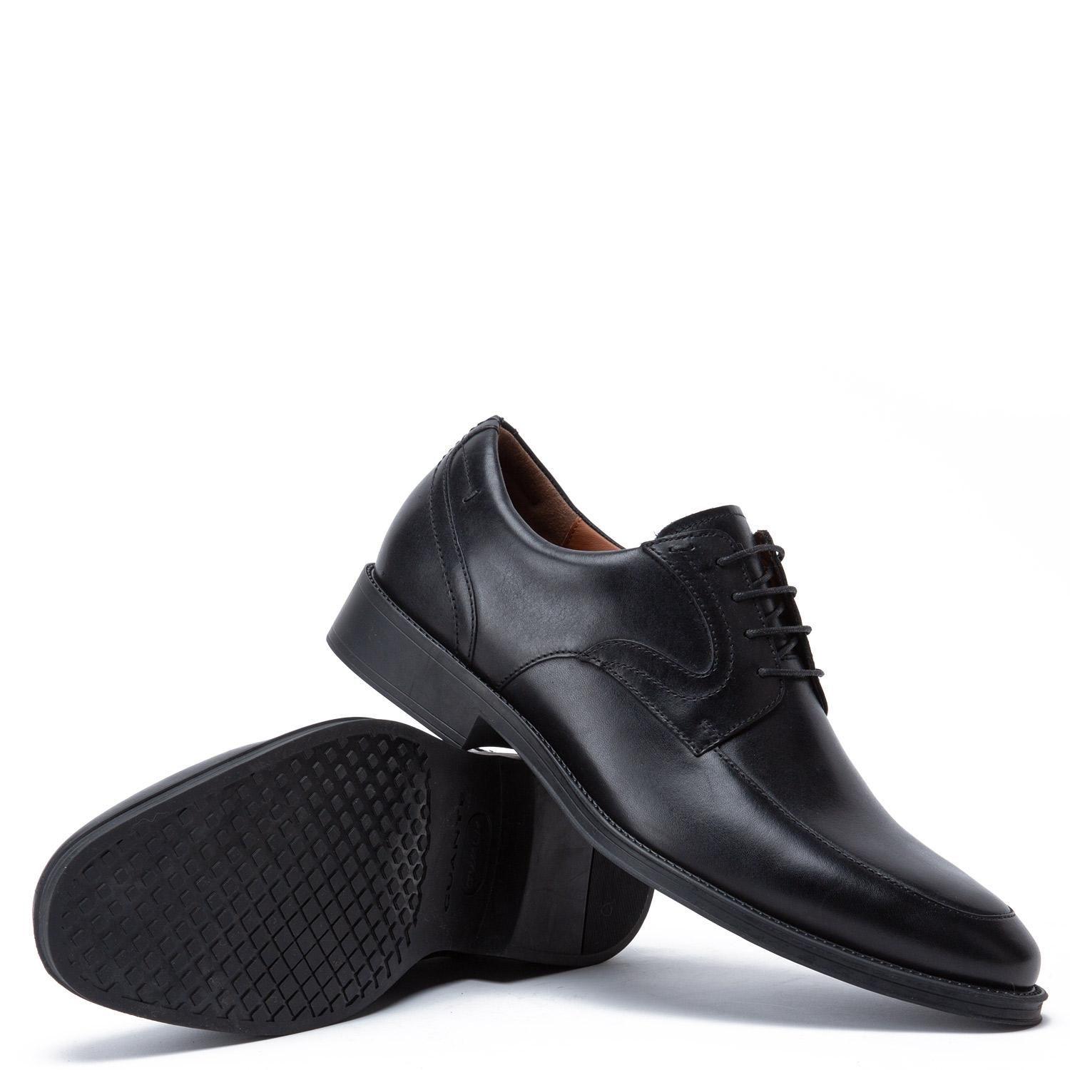 Zapato de cuero hombre Guante negro Preston-3