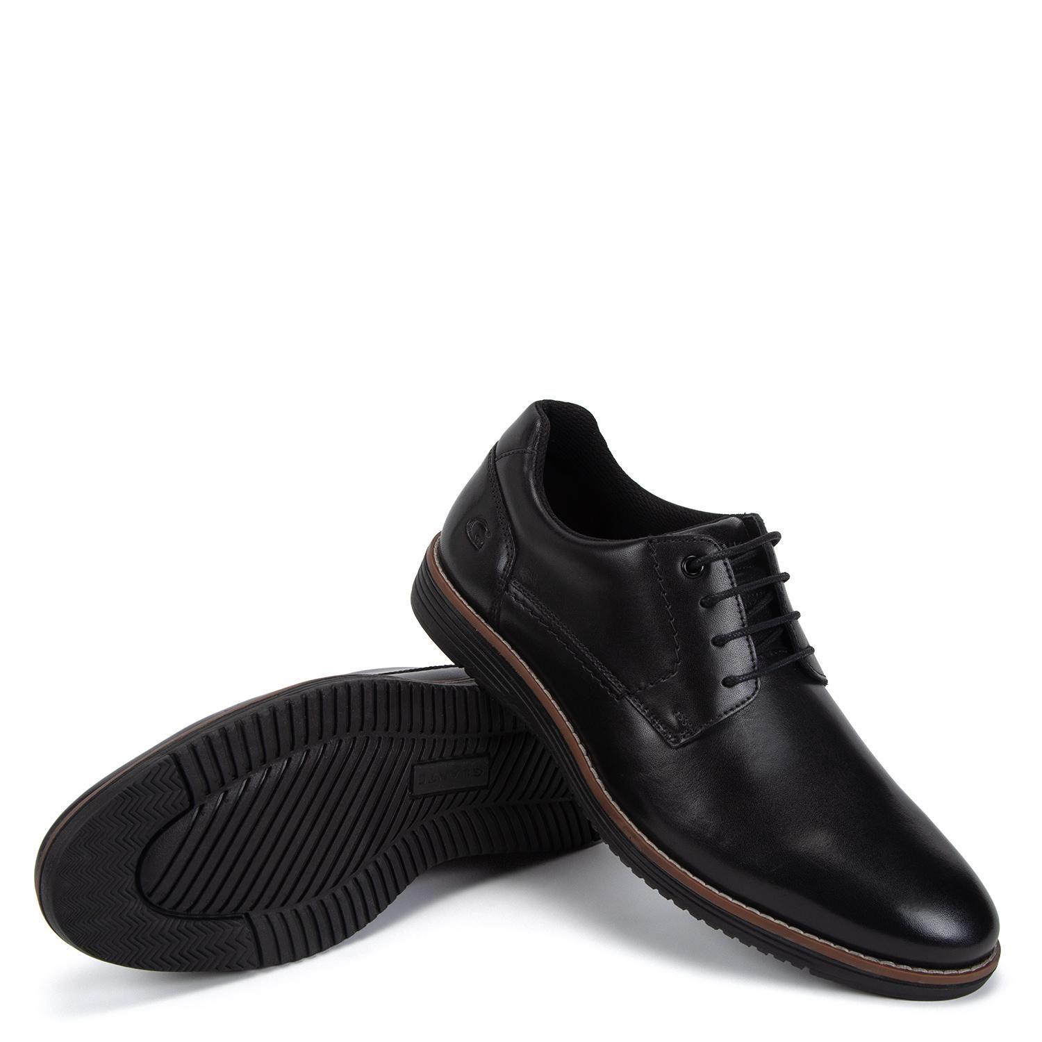 Zapato de cuero hombre Guante negro Segovia-3