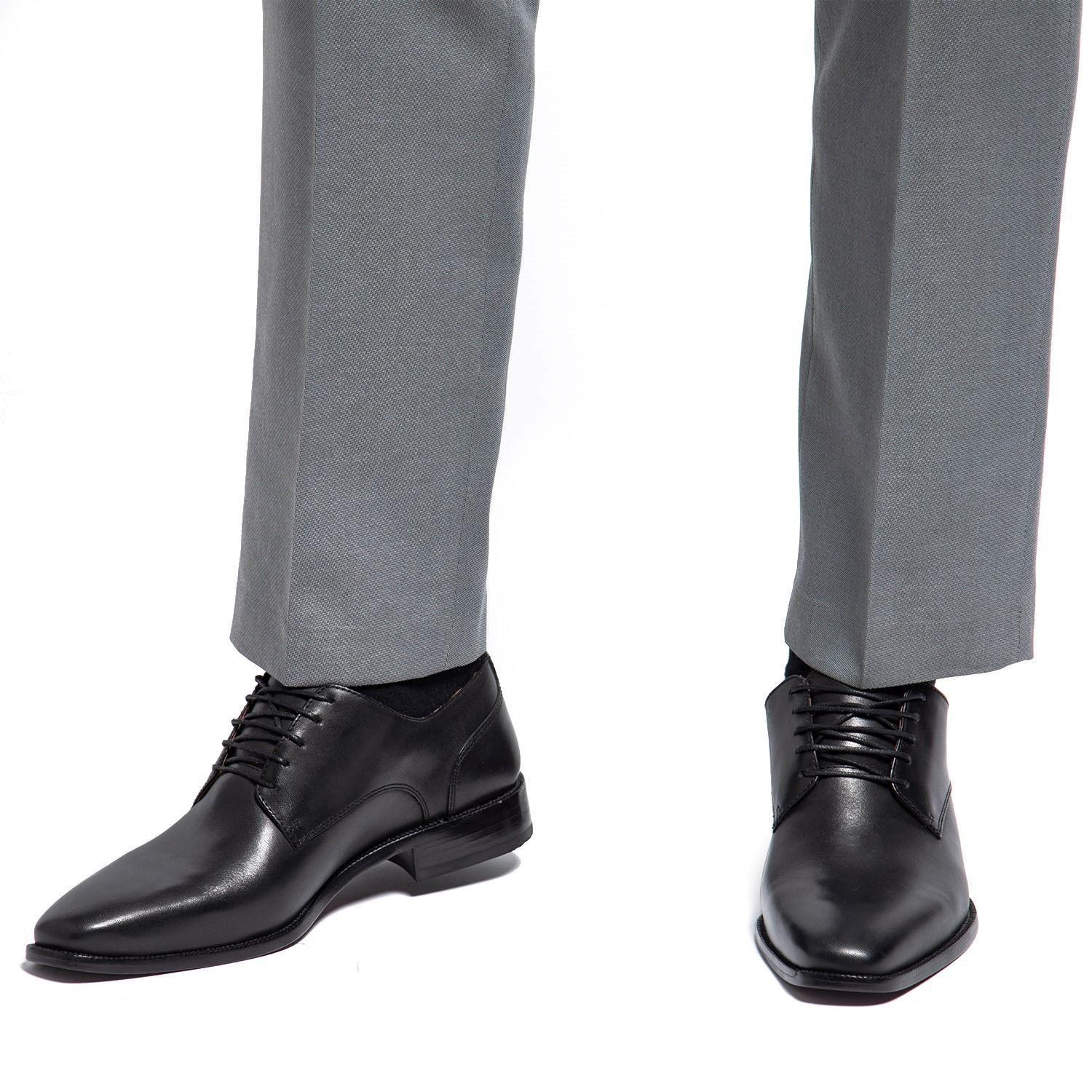 Zapato de cuero hombre Guante negro Suela-1