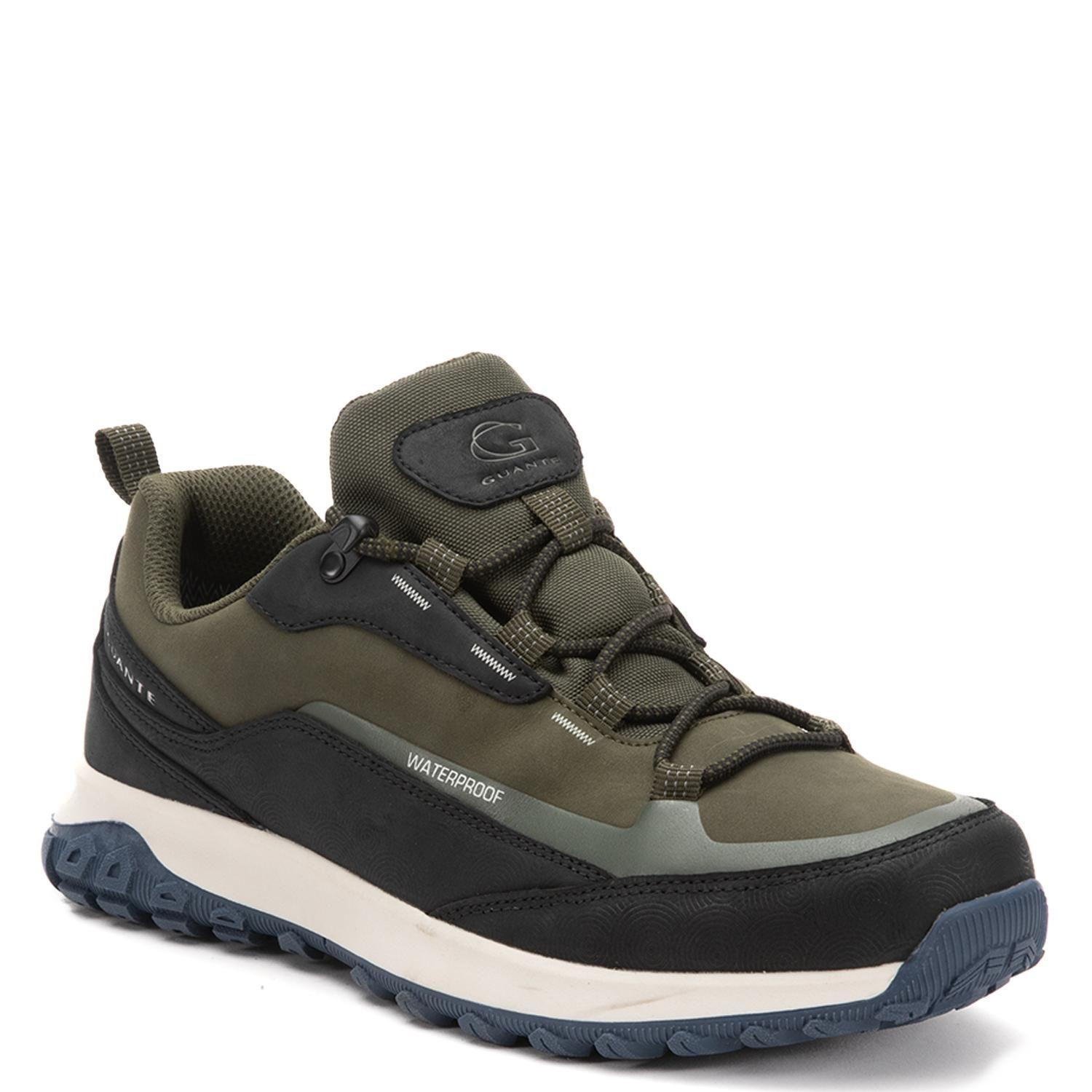 Zapatilla Outdoor de cuero hombre Guante verde LlayLlay-2
