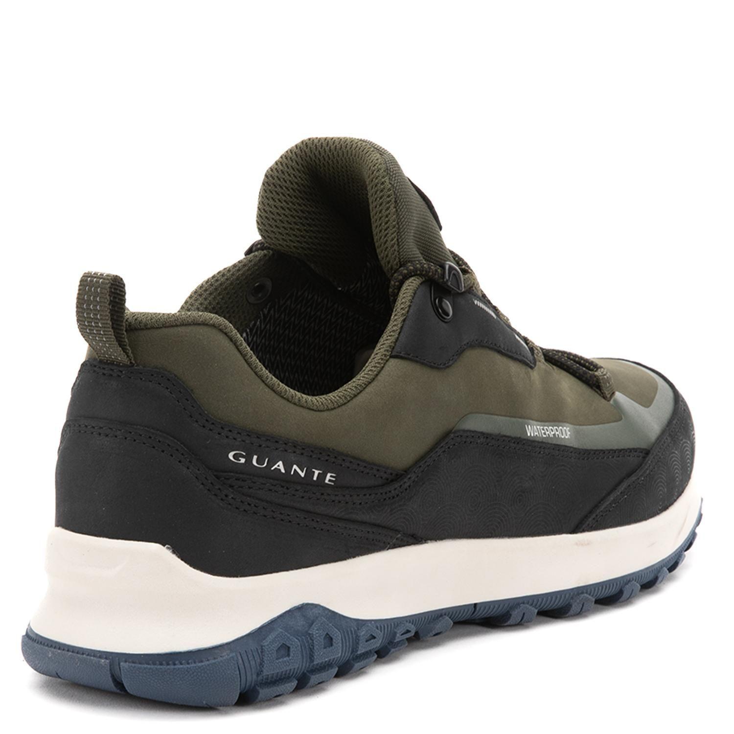 Zapatilla Outdoor de cuero hombre Guante verde LlayLlay-4