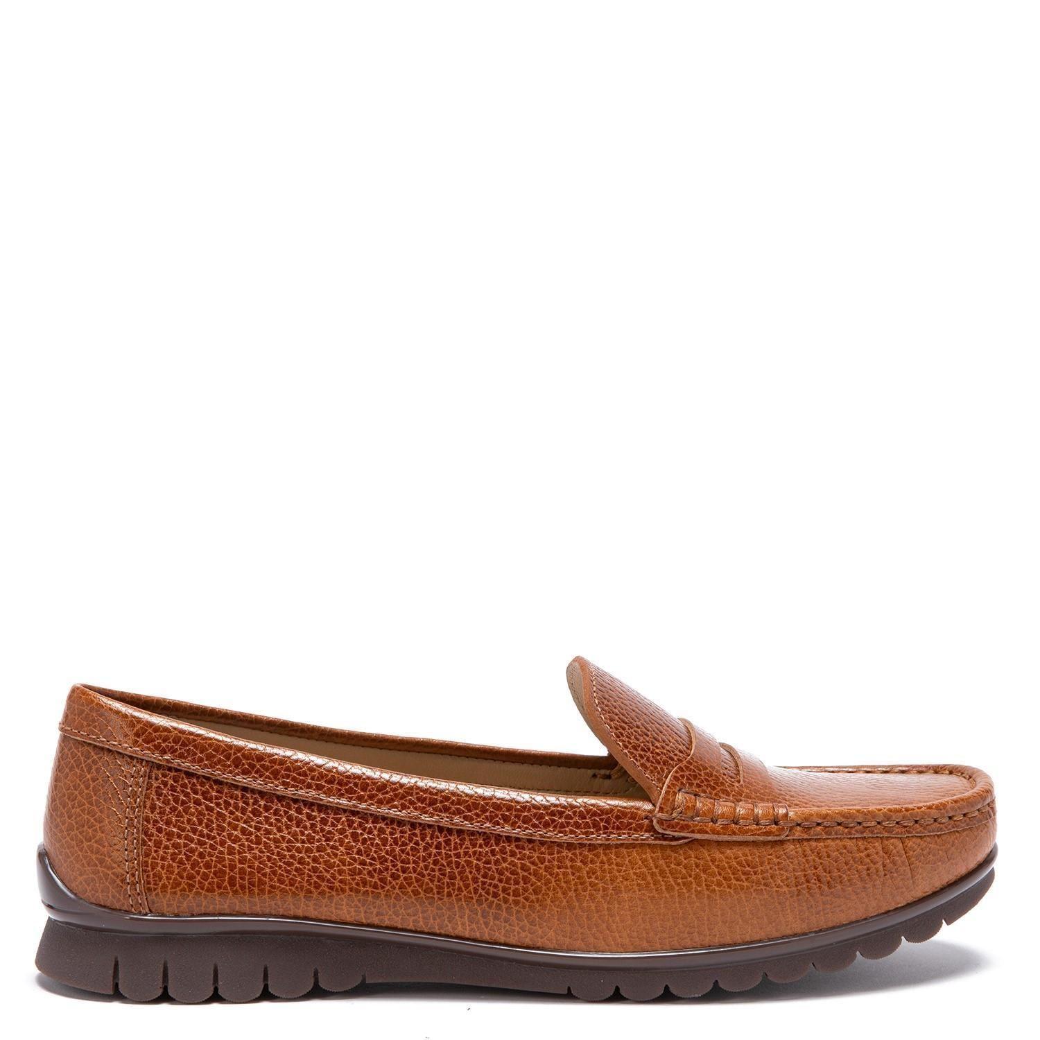 Mocasin de cuero mujer Gacel Tostado Trini 0659389-0